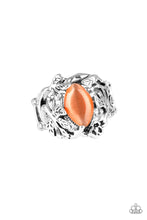Load image into Gallery viewer, Paparazzi ~ Tropical Flora ~ Orange Ring  with Stretchy Band