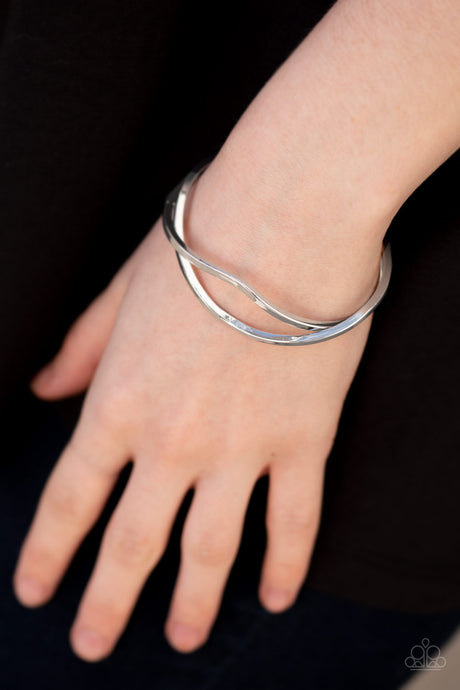Paparazzi ~ Tropicana Temptress ~ Silver Cuff Bracelet