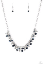Load image into Gallery viewer, Paparazzi ~ Trust Fund Baby ~ Blue Necklace Set