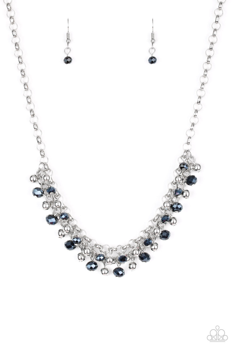 Paparazzi ~ Trust Fund Baby ~ Blue Necklace Set