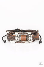 Load image into Gallery viewer, Paparazzi ~ Tundra Trekker ~ Men&#39;s Brown Urban Bracelet
