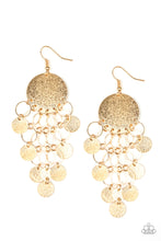 Load image into Gallery viewer, Paparazzi ~ Turn On The BRIGHTS ~ Gold Earrings