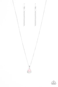 Paparazzi ~ Turn On The Charm ~ Pink Necklace Set