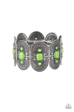 Load image into Gallery viewer, Paparazzi ~ Turn Up The TROPICAL Heat ~ Green Bracelet