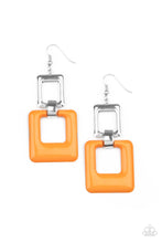 Load image into Gallery viewer, Paparazzi ~ Twice As Nice ~ Orange Earrings