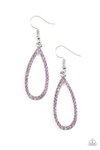 Load image into Gallery viewer, Paparazzi ~ Twilight Shimmer ~ Purple Earrings