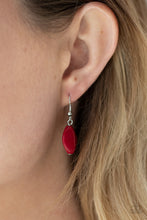 Load image into Gallery viewer, Paparazzi ~ Two-Story Stunner ~ Red Necklace Set