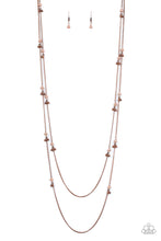 Load image into Gallery viewer, Paparazzi ~ Ultrawealthy ~ Copper Necklace Set