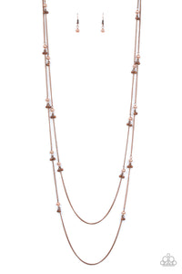 Paparazzi ~ Ultrawealthy ~ Copper Necklace Set