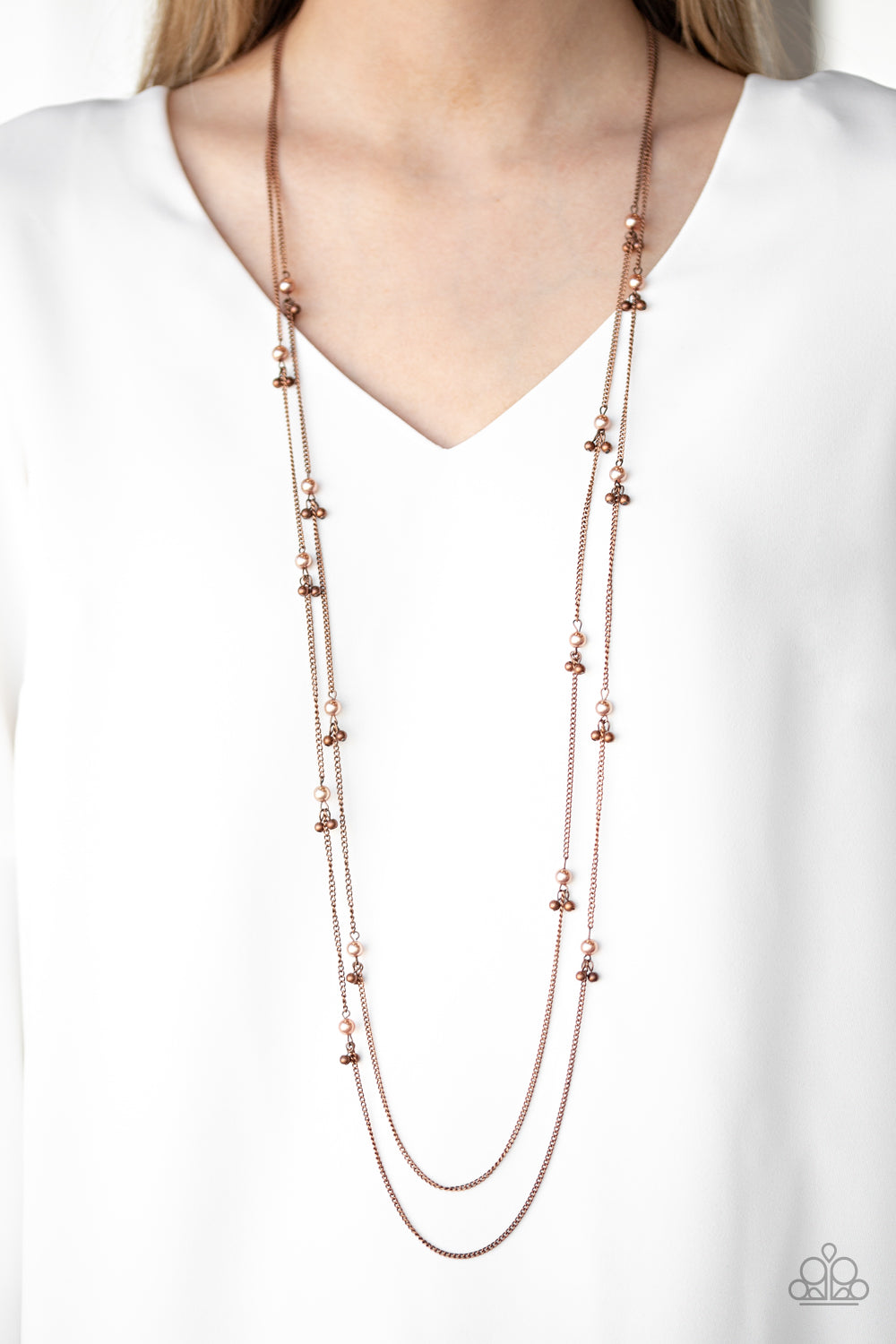 Paparazzi ~ Ultrawealthy ~ Copper Necklace Set
