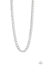 Load image into Gallery viewer, Paparazzi ~ Undefeated ~ Men&#39;s  Silver Urban Necklace