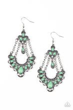 Load image into Gallery viewer, Paparazzi ~ Unique Chic ~ Green Earrings