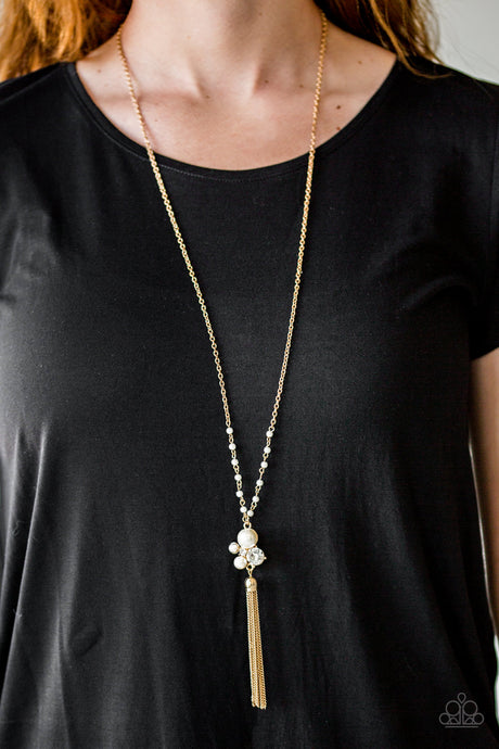 Paparazzi ~ Uniquely Uptown ~ Gold Necklace Set