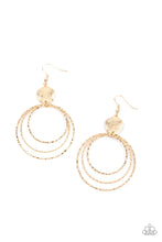 Load image into Gallery viewer, Paparazzi ~ Universal Rehearsal ~ Gold Earrings