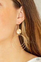 Load image into Gallery viewer, Paparazzi ~ Universal Rehearsal ~ Gold Earrings