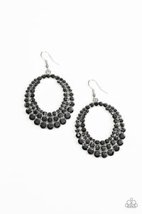 Paparazzi ~ Universal Shimmer ~ Silver Earrings