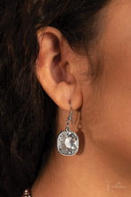 Load image into Gallery viewer, Paparazzi ~ &quot;Unstoppable&quot; ~ ZI Collection ~ White Rhinestone Necklace Set