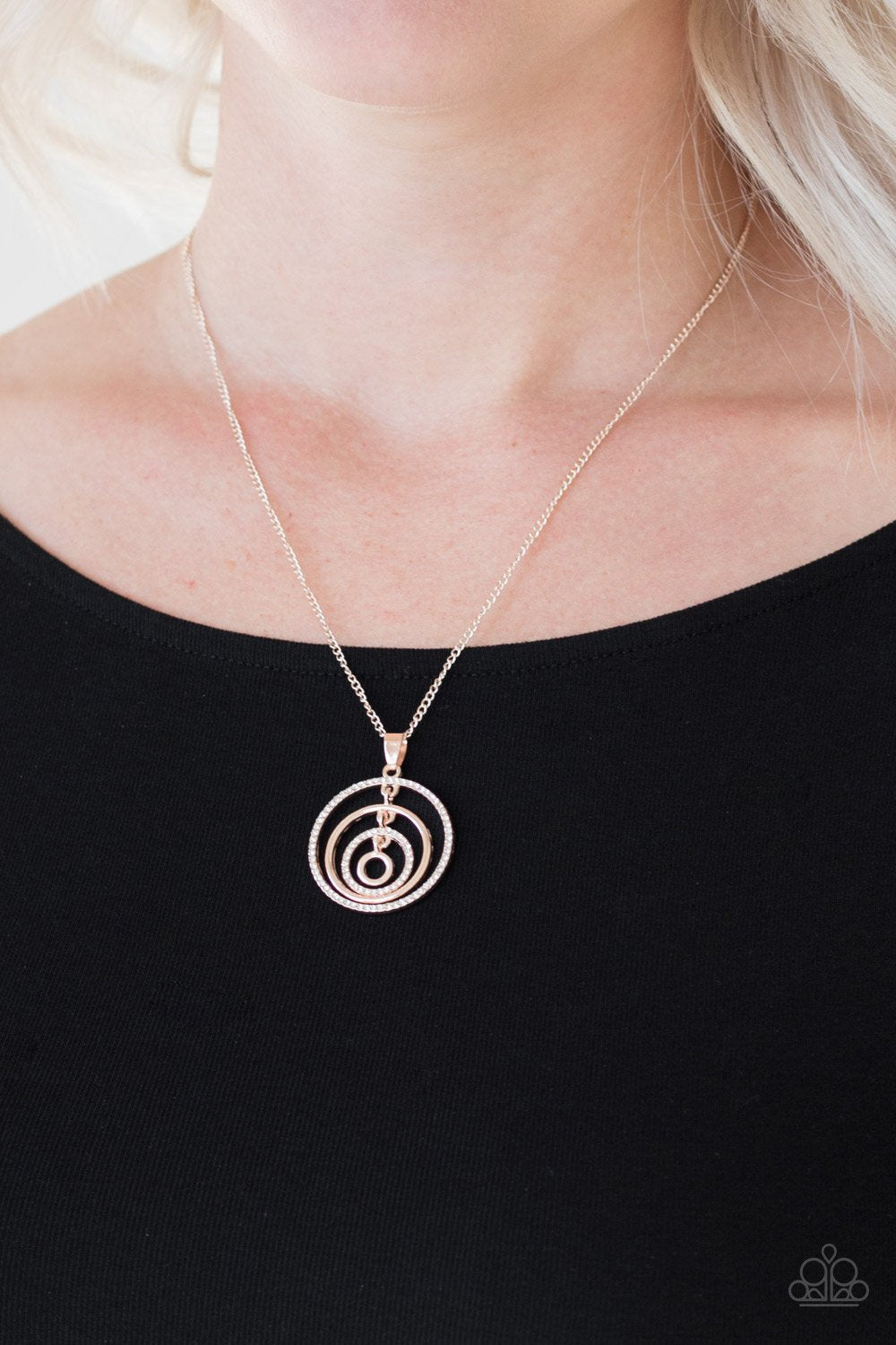 Paparazzi - Upper East Side  - Gold Necklace Set