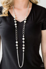 Load image into Gallery viewer, Paparazzi ~ Uptown Talker ~ White Necklace Set
