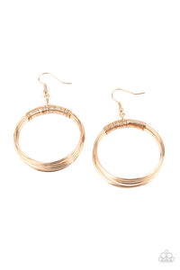 Paparazzi ~ Urban-Spun ~ Silver Earrings