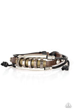 Load image into Gallery viewer, Paparazzi ~ Urban Backpacker ~ Men&#39;s Black Urban Bracelet