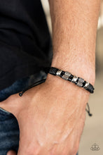 Load image into Gallery viewer, Paparazzi - Urban Cattle Drive - Men&#39;s Black Urban Bracelet