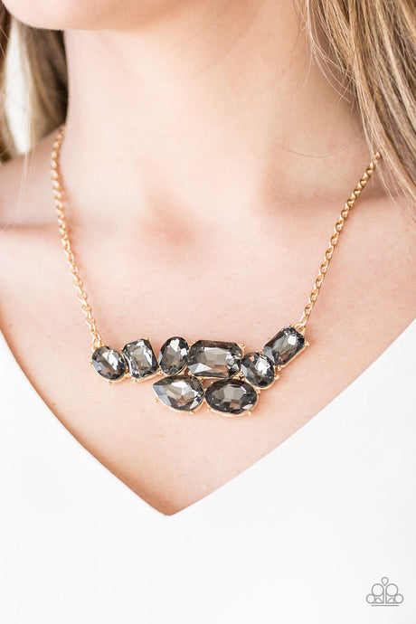 Paparazzi ~ Urban Dynasty ~ Gold Necklace Set