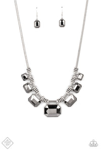 Paparazzi ~ Urban Extravagance ~ Silver Necklace Set (Fashion Fix Exclusive)