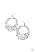 Load image into Gallery viewer, Paparazzi ~ Urban Lineup ~ Silver Earrings