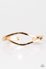 Load image into Gallery viewer, Paparazzi - Urban Refinery - Gold Cuff Bracelet
