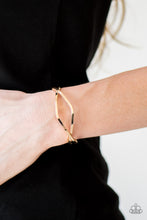 Load image into Gallery viewer, Paparazzi - Urban Refinery - Gold Cuff Bracelet
