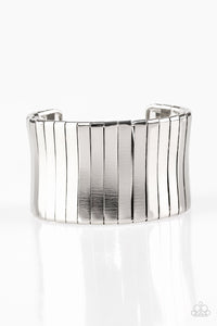 Paparazzi ~ Urban Uptrend ~ Silver Cuff Bracelet
