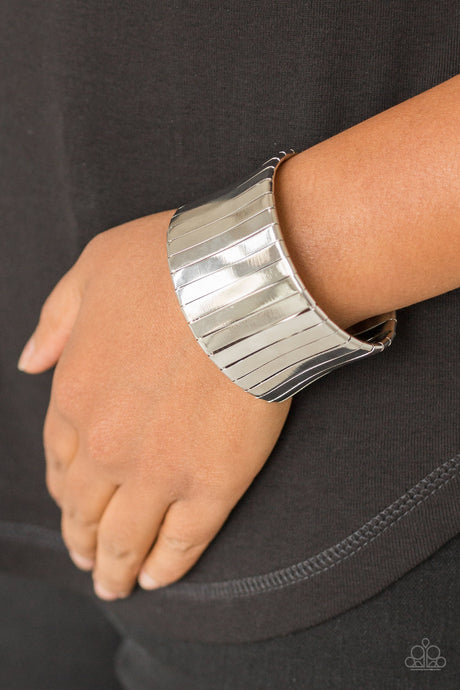 Paparazzi ~ Urban Uptrend ~ Silver Cuff Bracelet
