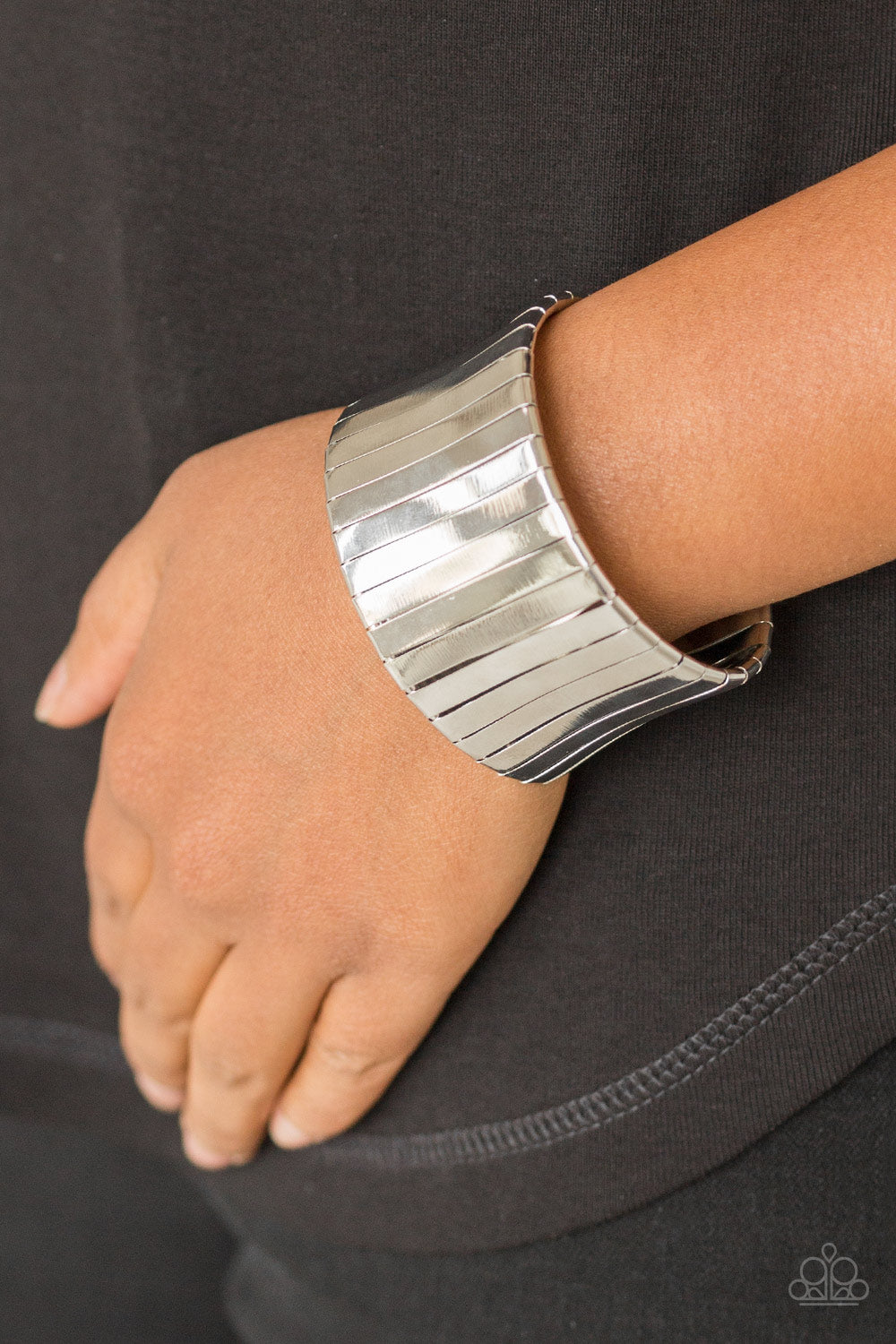 Paparazzi ~ Urban Uptrend ~ Silver Cuff Bracelet