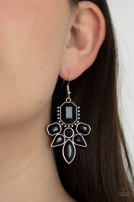 Paparazzi ~ Vacay Vixen ~ Black Earring