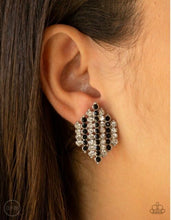 Load image into Gallery viewer, Paparazzi - Vegas Vega - Silver Clip-On Earrings - Klassy Jewelz Boutique