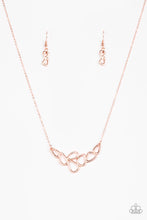 Load image into Gallery viewer, Paparazzi ~ Vertigo ~ Copper Necklace Set