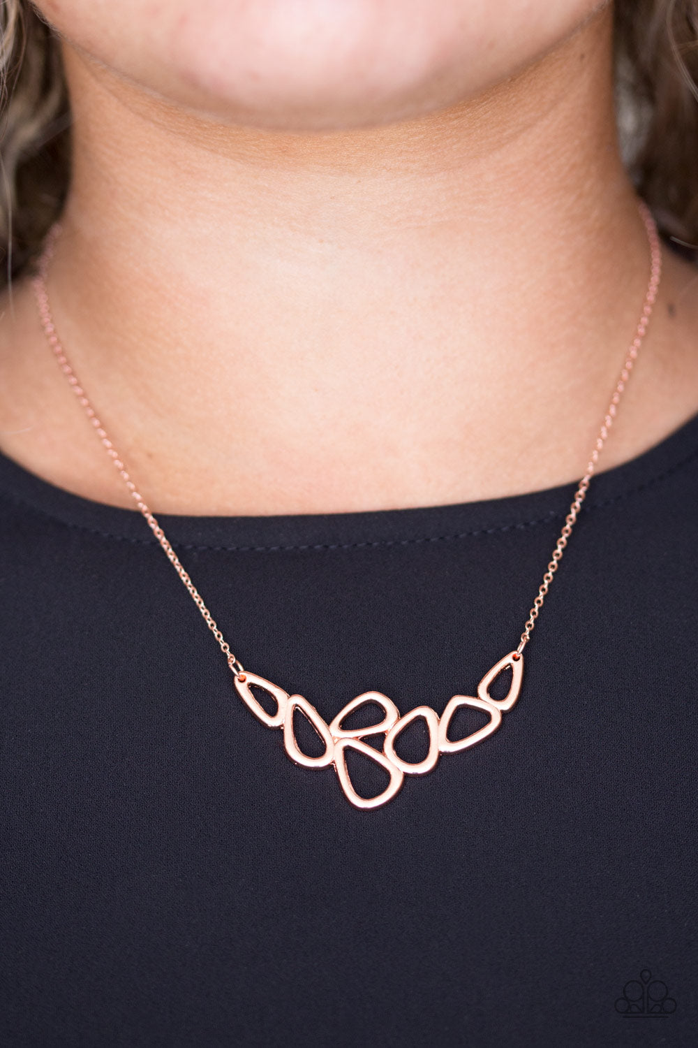 Paparazzi ~ Vertigo ~ Copper Necklace Set
