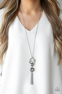 Paparazzi - Very Fort-YOU-nate - Silver Pendant Necklace - Klassy Jewelz Boutique