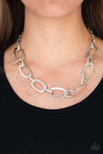 Load image into Gallery viewer, Paparazzi ~ Very Avant-Garde ~ Silver Necklace Set