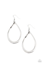 Load image into Gallery viewer, Paparazzi ~ Very Enlightening ~ Silver Earrings