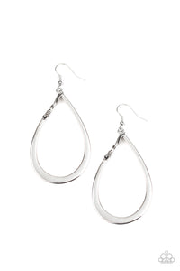 Paparazzi ~ Very Enlightening ~ Silver Earrings
