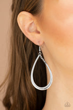 Load image into Gallery viewer, Paparazzi ~ Very Enlightening ~ Silver Earrings