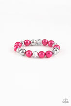Load image into Gallery viewer, Paparazzi ~ The Big-Leaguer ~ Pink Necklace and Bracelet Set