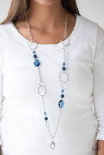 Load image into Gallery viewer, Paparazzi - Very Visionary - Blue Lanyard Necklace Set