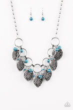 Load image into Gallery viewer, Paparazzi ~ Very Valentine ~ Silver Necklace Set