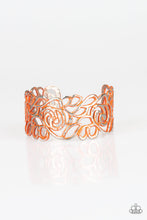 Load image into Gallery viewer, Paparazzi ~ Victorian Gardens ~ Orange Cuff Bracelet