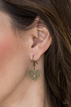 Load image into Gallery viewer, Paparazzi ~ Victorian Romance ~ Brass Necklace Set