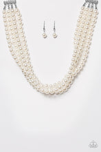Load image into Gallery viewer, Paparazzi ~ Vintage Romance ~ White Pearl Choker Necklace Set