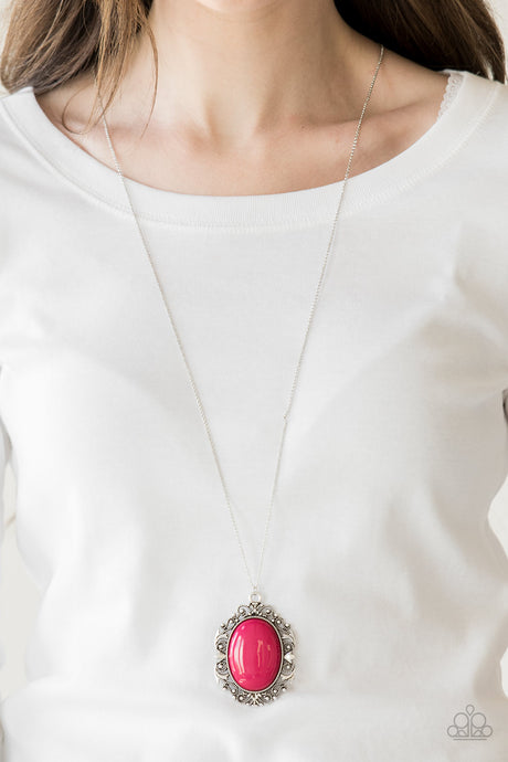 Paparazzi ~ Vintage Vanity ~ Pink Necklace Set